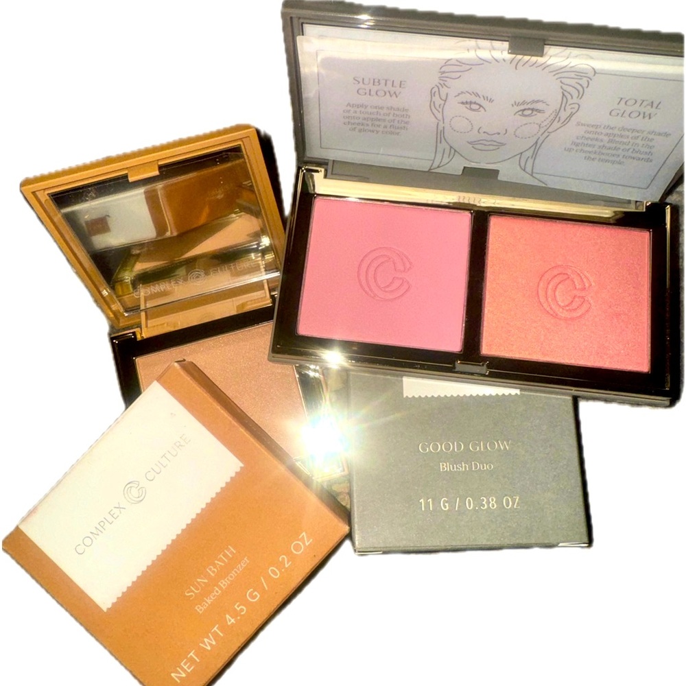 Complex Culture Bundle w/ Sun Baked Bronzer & Glow Blush Duo